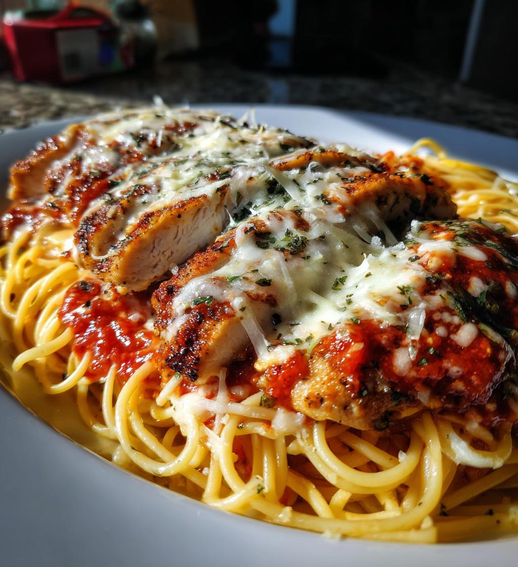 chicken parmesan pasta