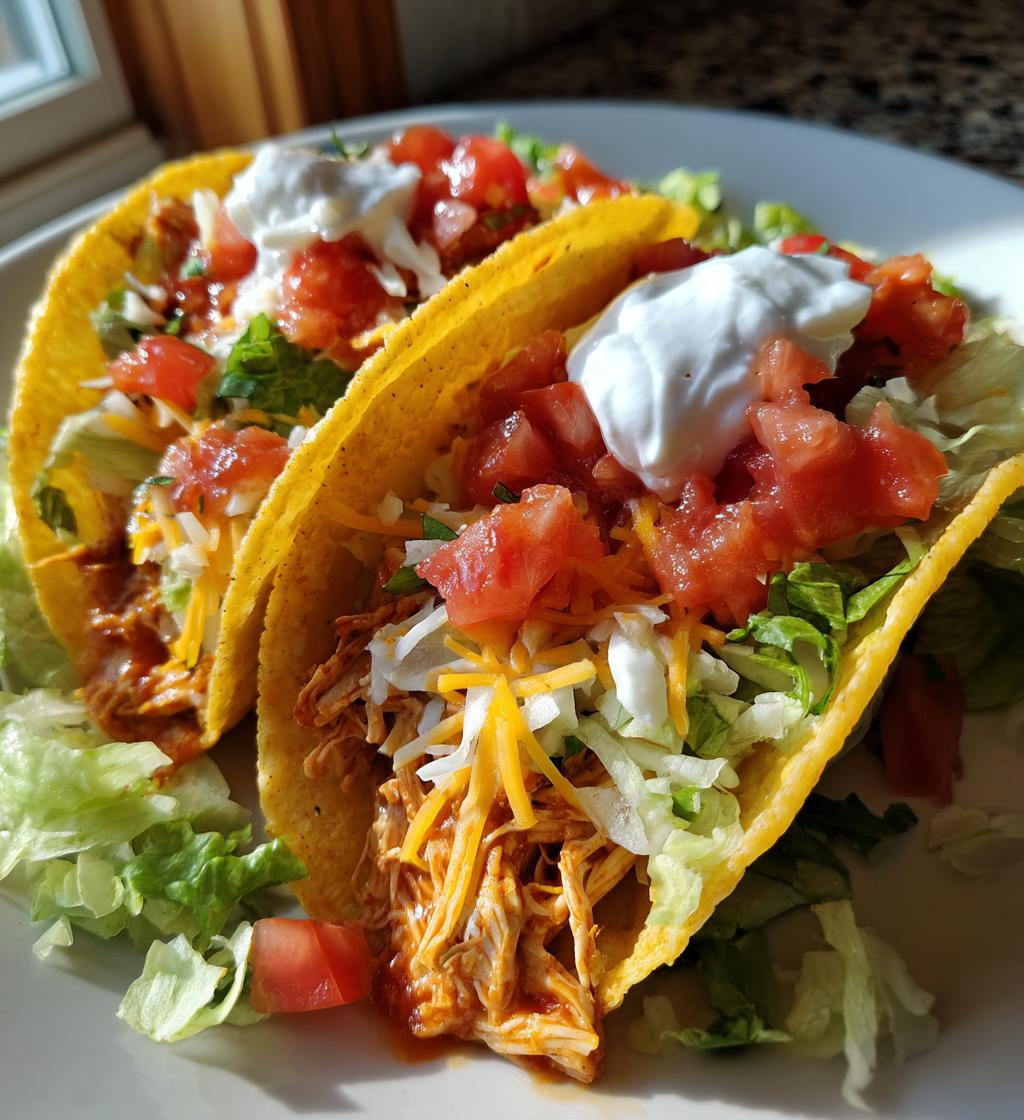 chicken tacos crockpot