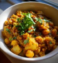 chickpea and potato curry recipe