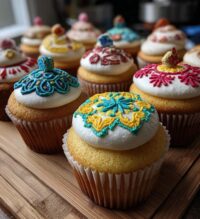 chinese new year cupcake toppers