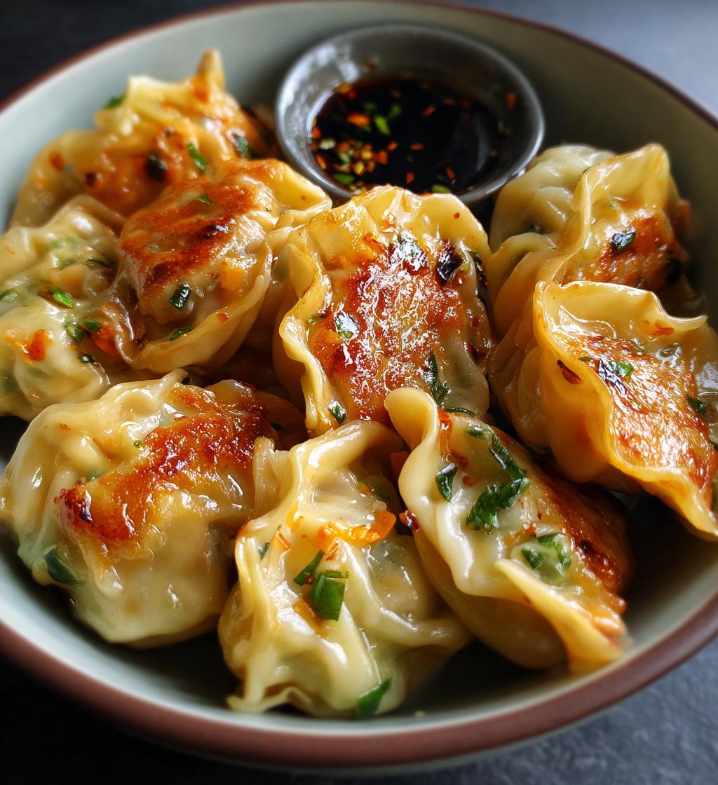 chinese new year dumplings