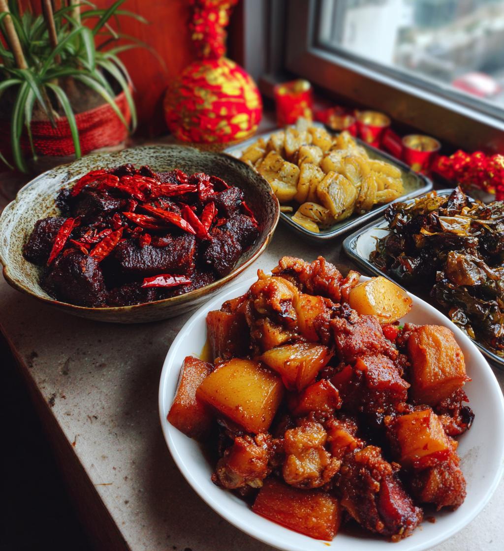 chinese new year food photography