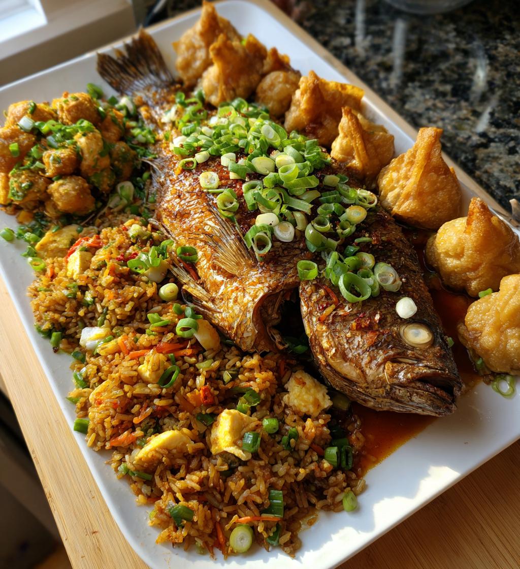 chinese new year food presentation