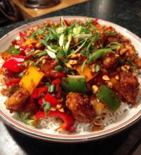 chinese new year food setup