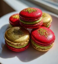 chinese new year macaron
