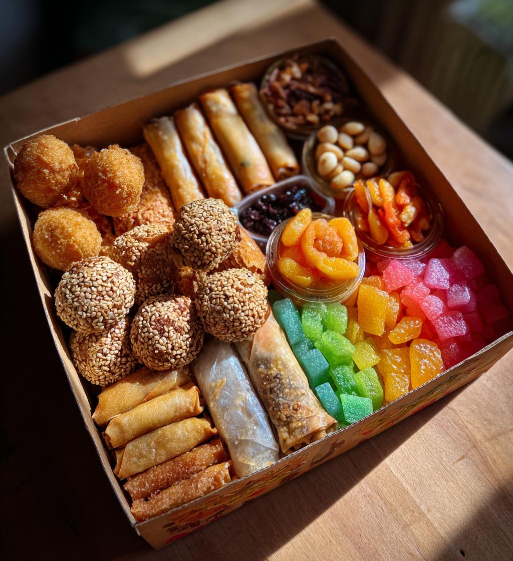 chinese new year snack box