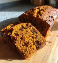 chocolate chip pumpkin bread