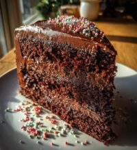 chocolate christmas cake