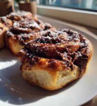 chocolate cinnamon rolls