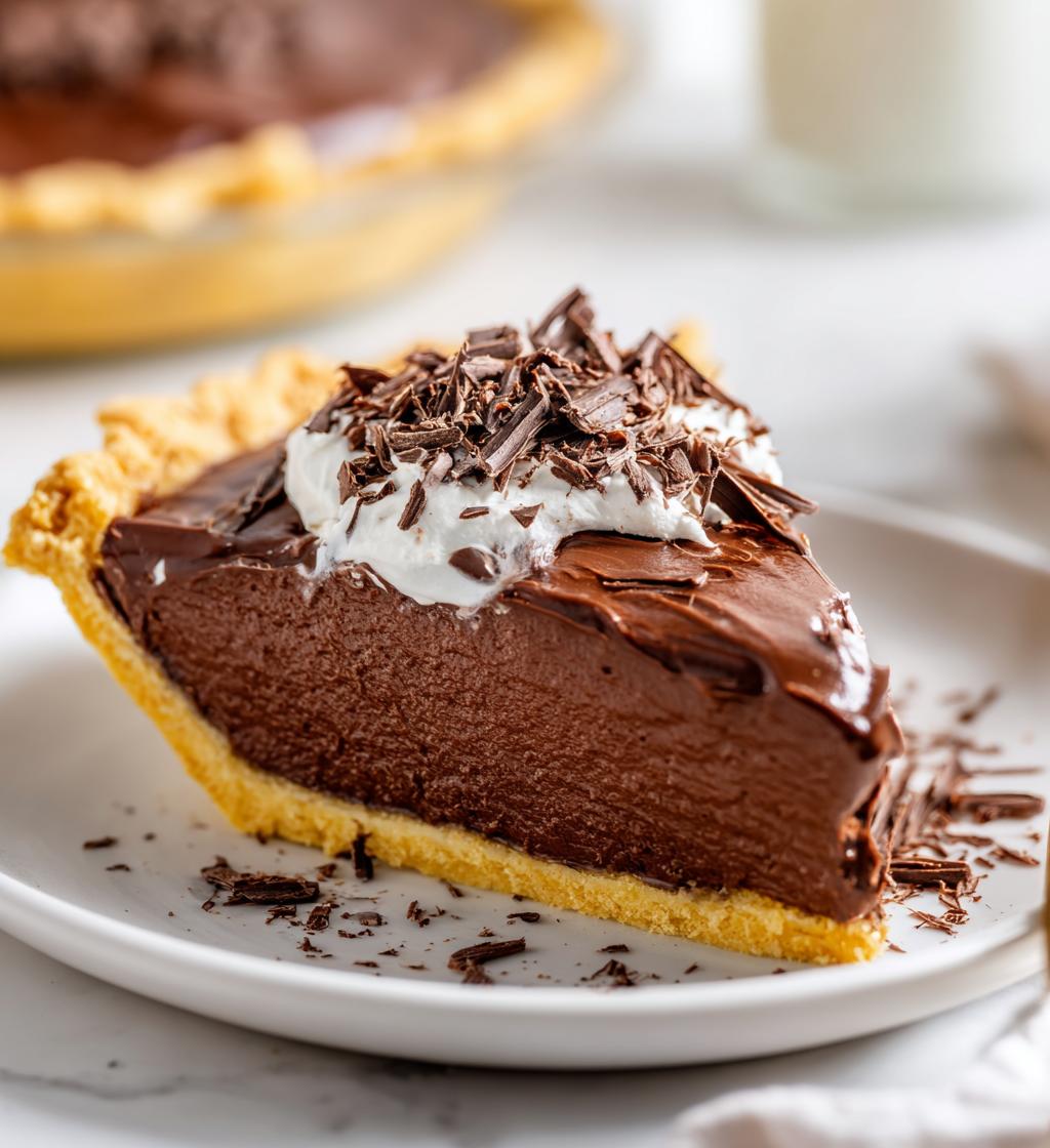 chocolate cream pie easy recipe
