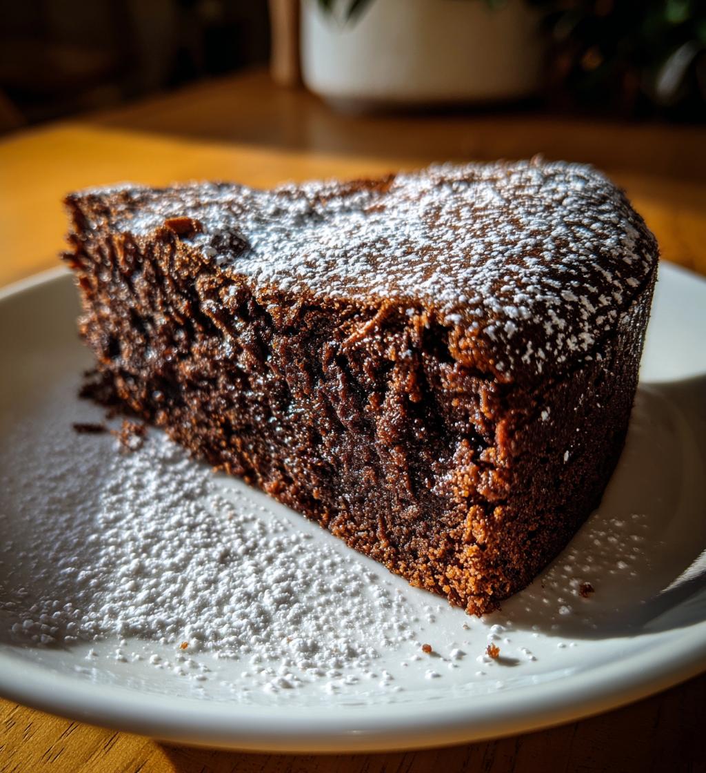 chocolate depression cake