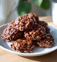 chocolate peanut butter no bake cookies recipe