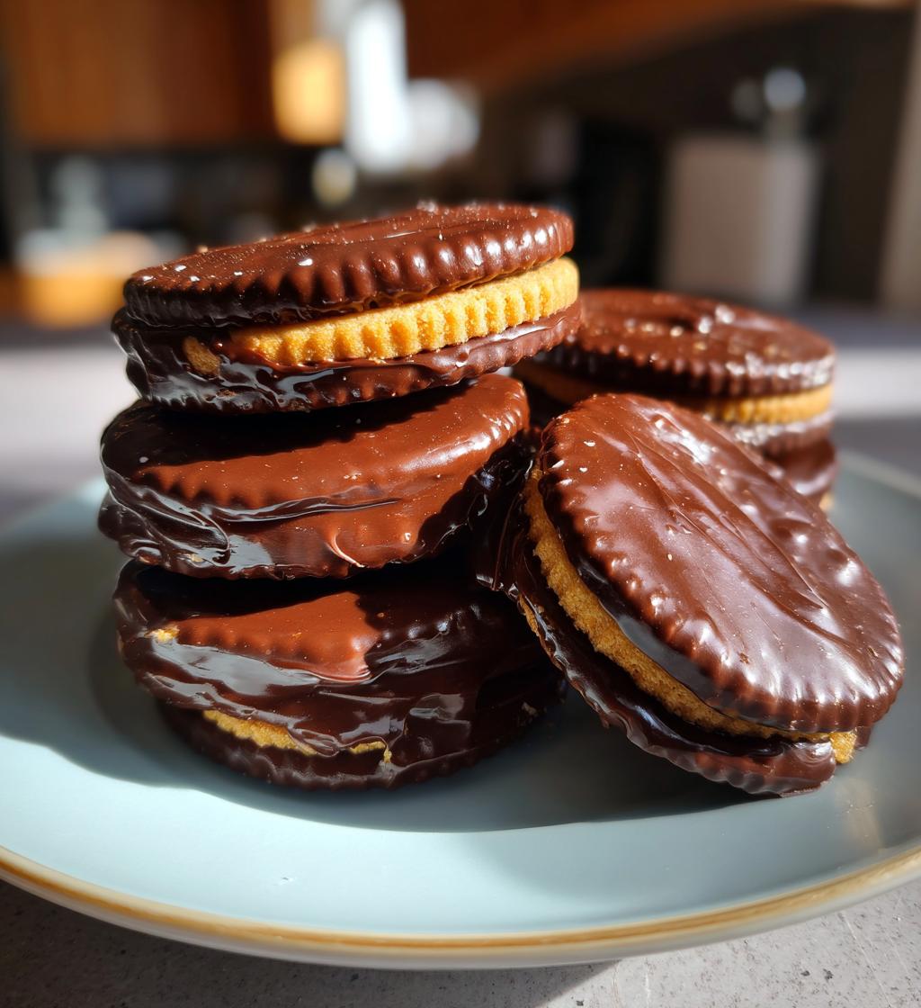 chocolate peanut butter ritz cookies