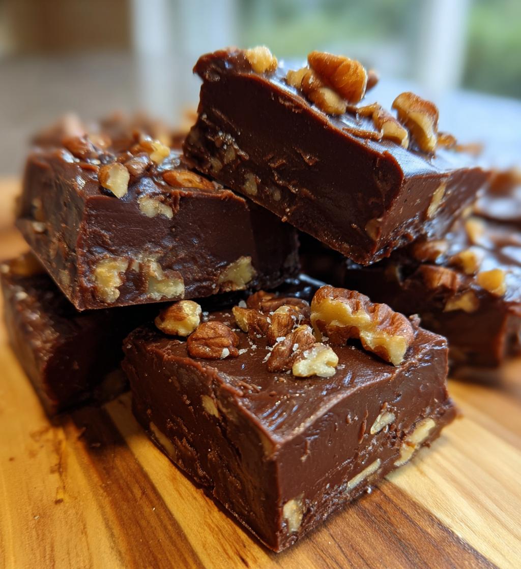 chocolate walnut fudge