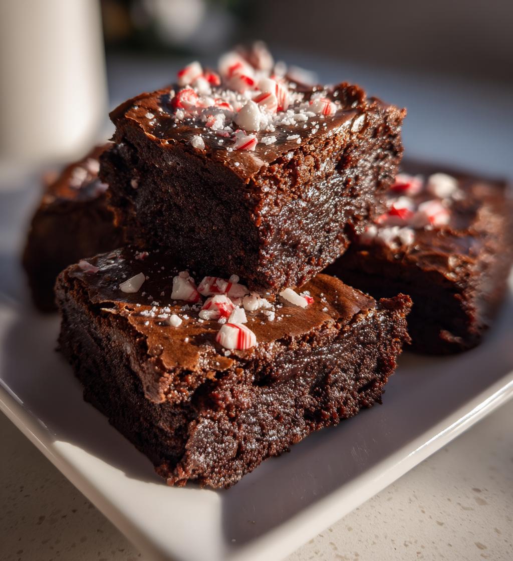 christmas brownie