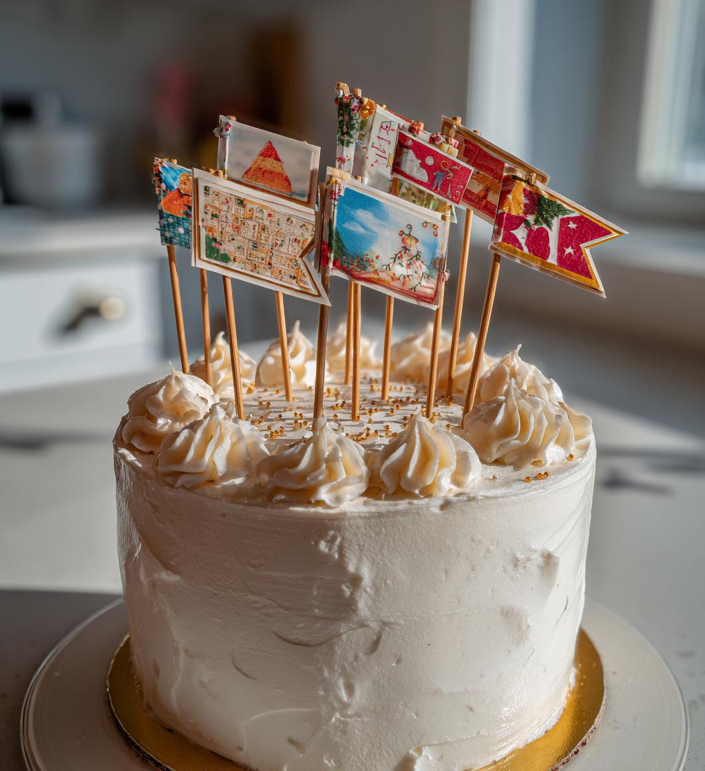 christmas cake topper