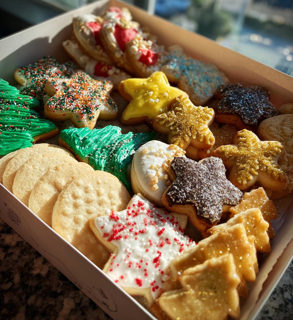 christmas cookie box