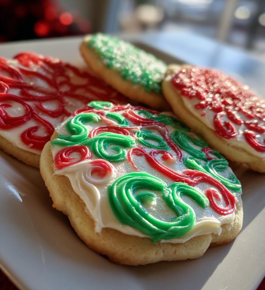 christmas cookie frosting