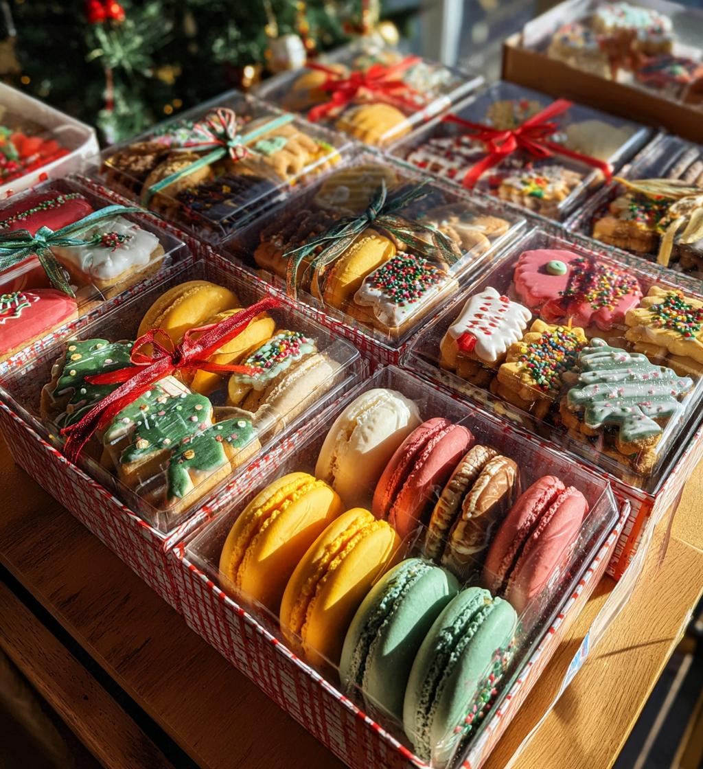 christmas cookies packaging