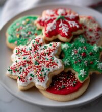christmas decorated cookies