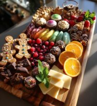 christmas dessert charcuterie board