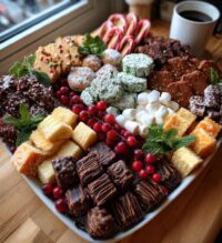 christmas dessert platter