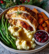 christmas dinner food