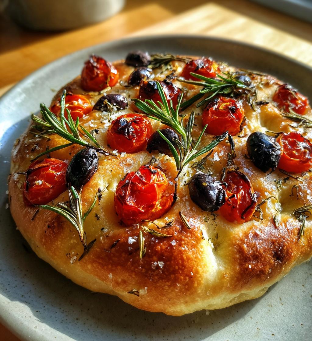 christmas focaccia