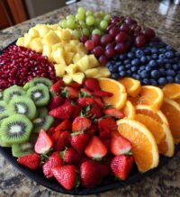 christmas fruit tray ideas
