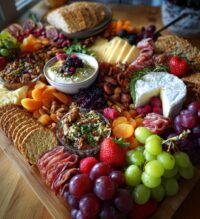 christmas grazing board