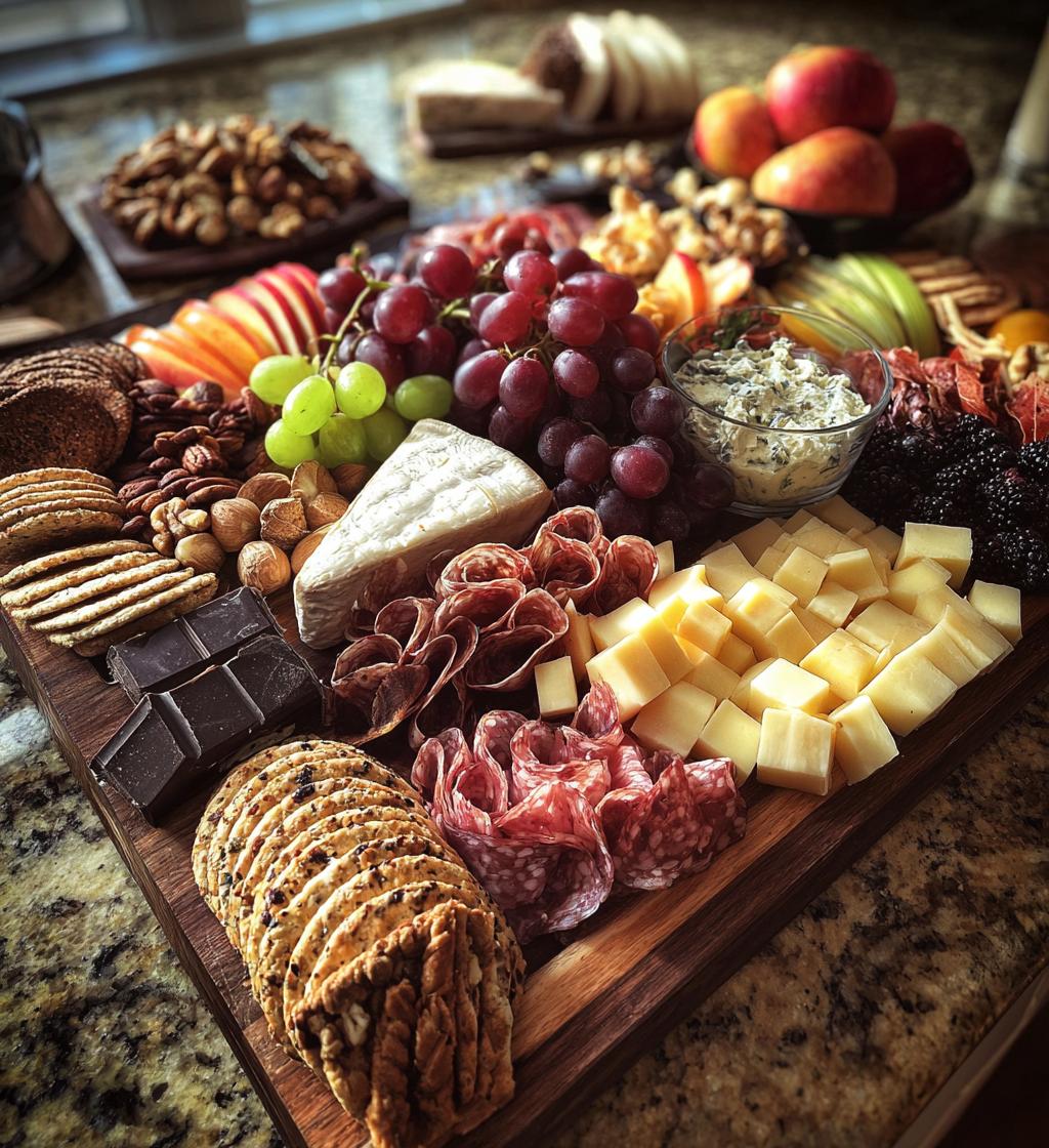 christmas grazing table