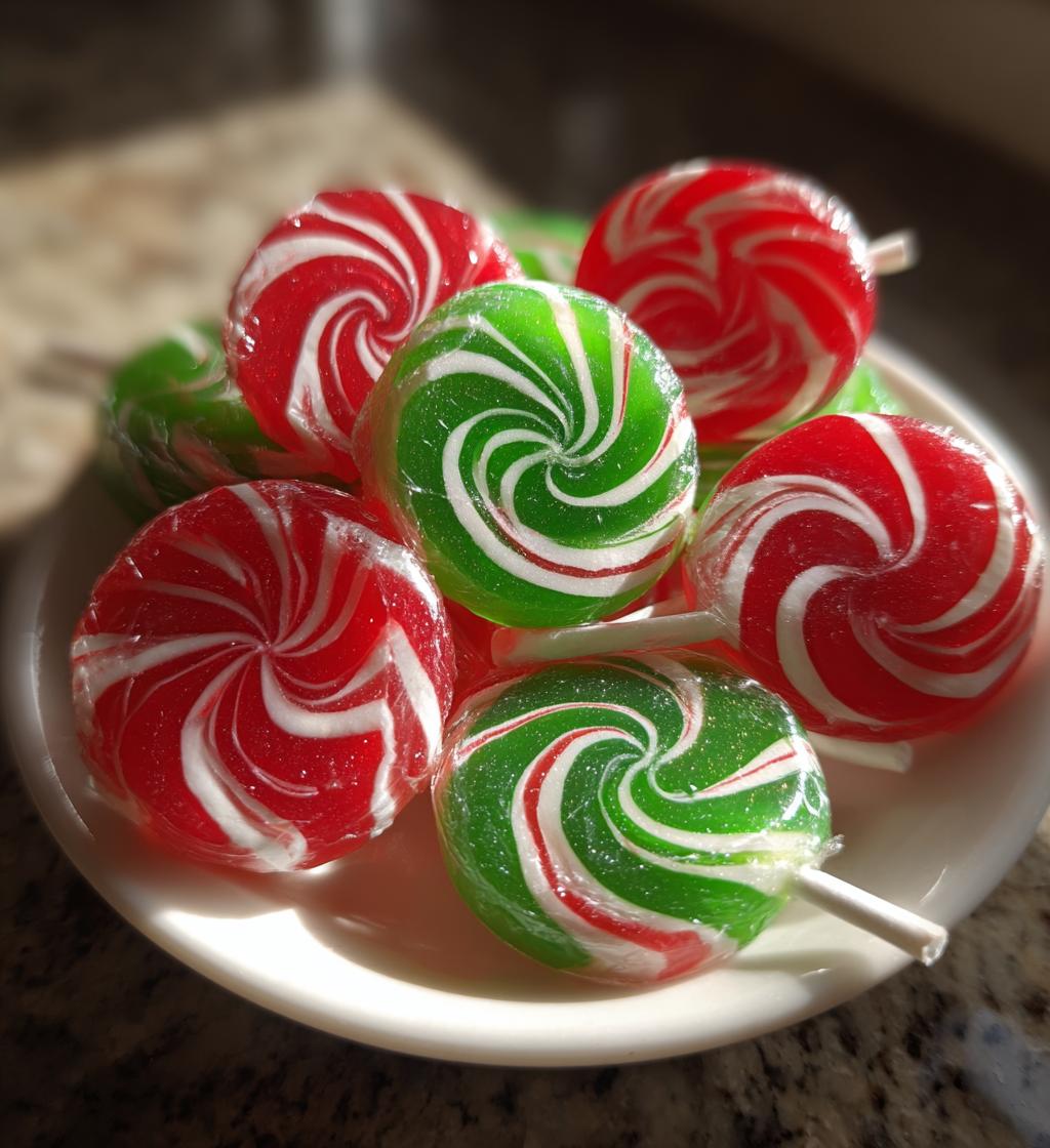 christmas lollipops