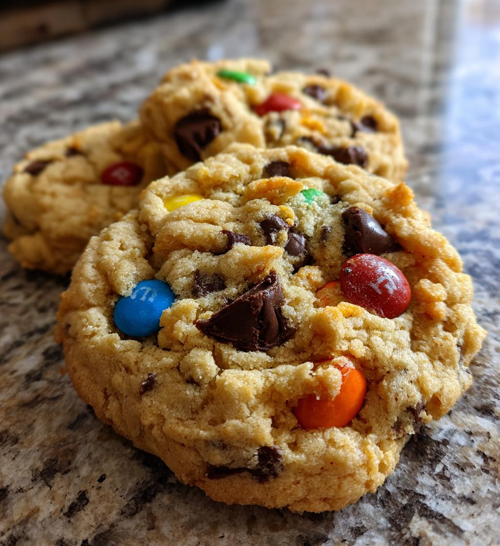 christmas monster cookies