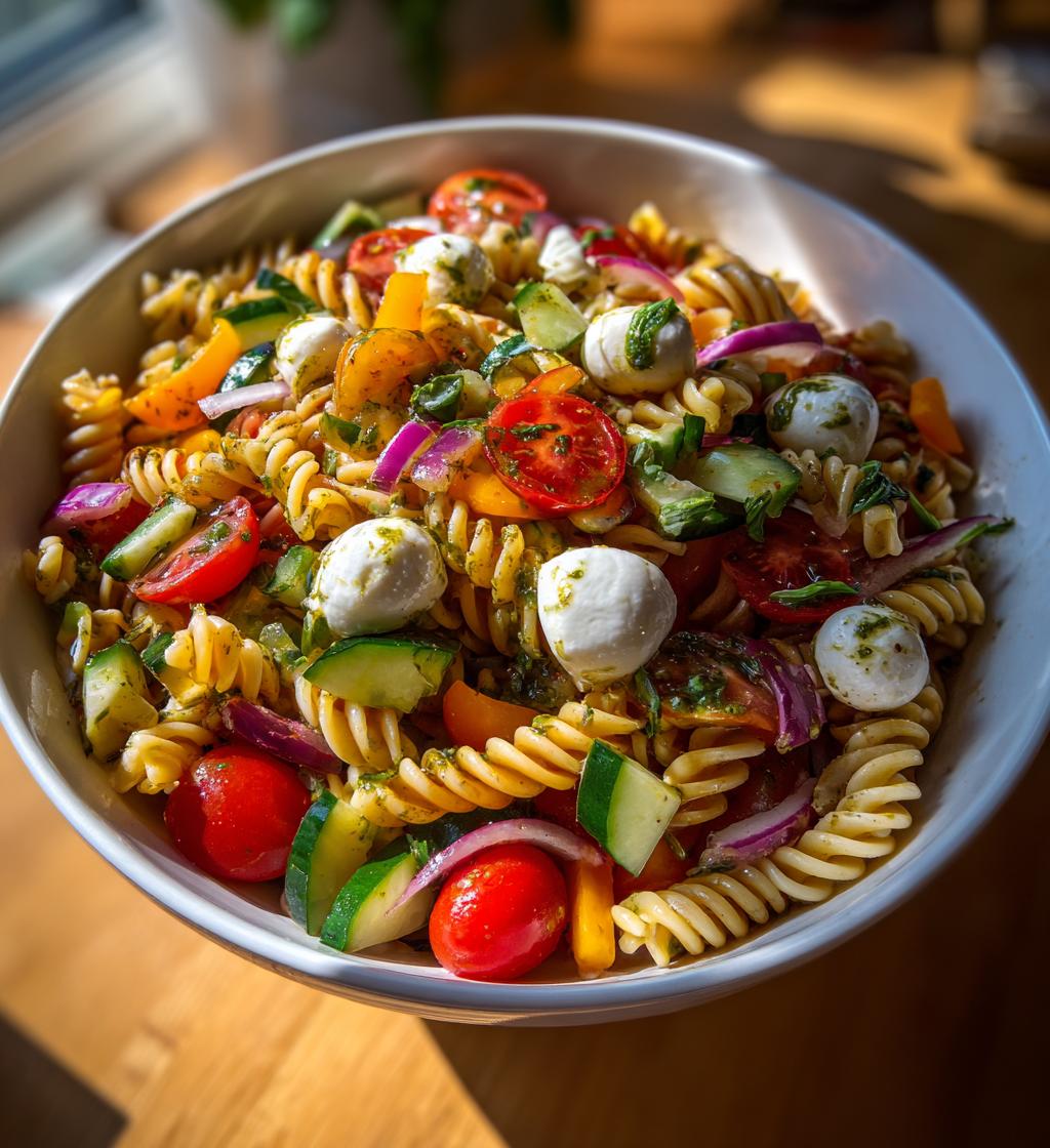 christmas pasta salad