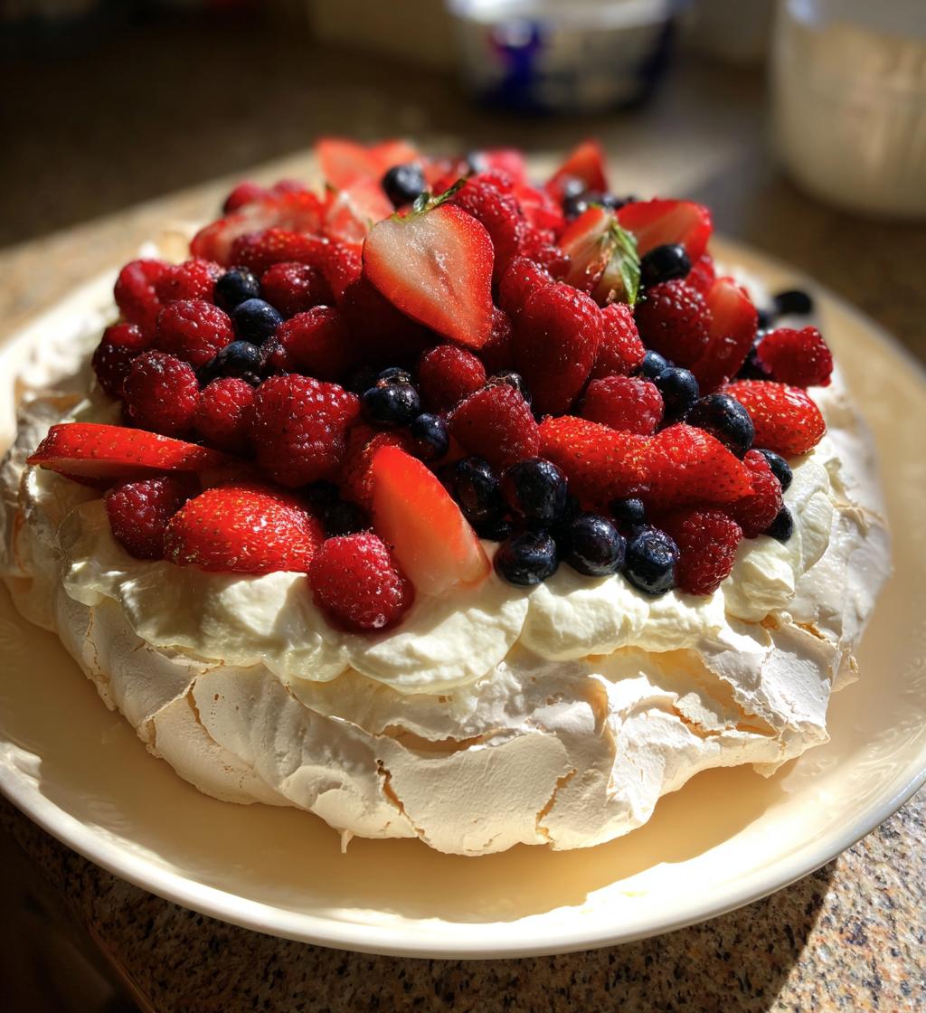 christmas pavlova