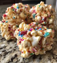 christmas popcorn balls