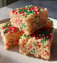 christmas rice crispy treats