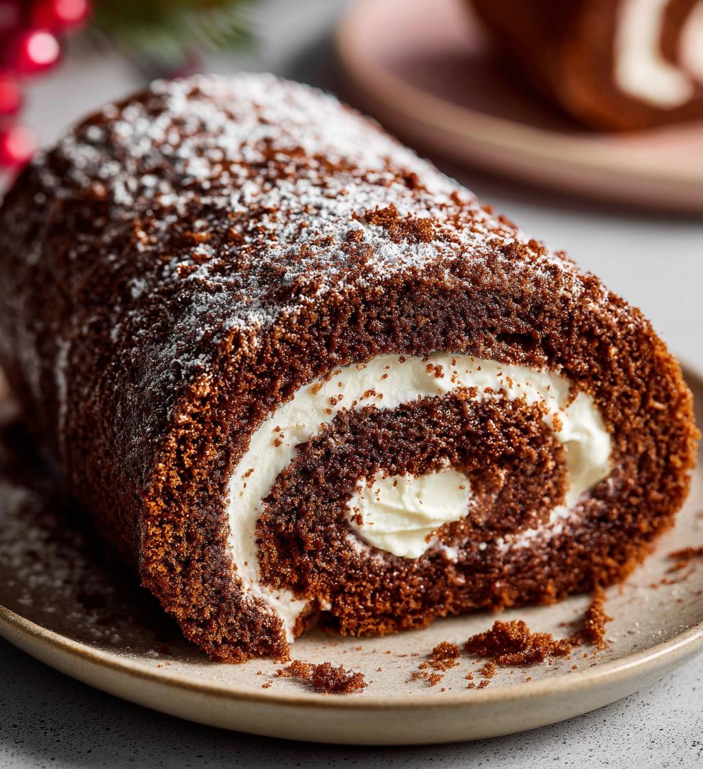 christmas roll cake