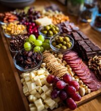 christmas snack board
