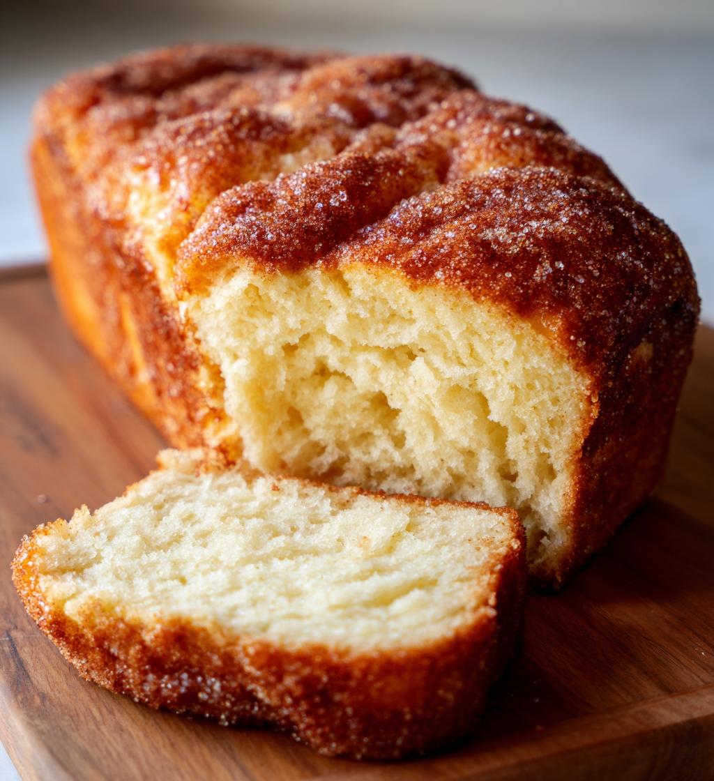 cinnamon donut bread