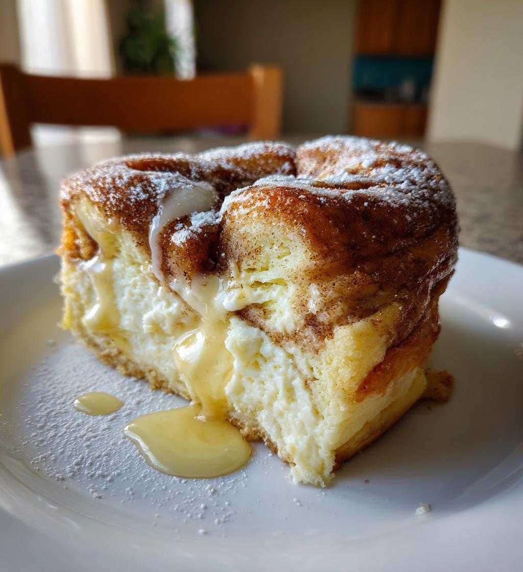 cinnamon roll cheesecake