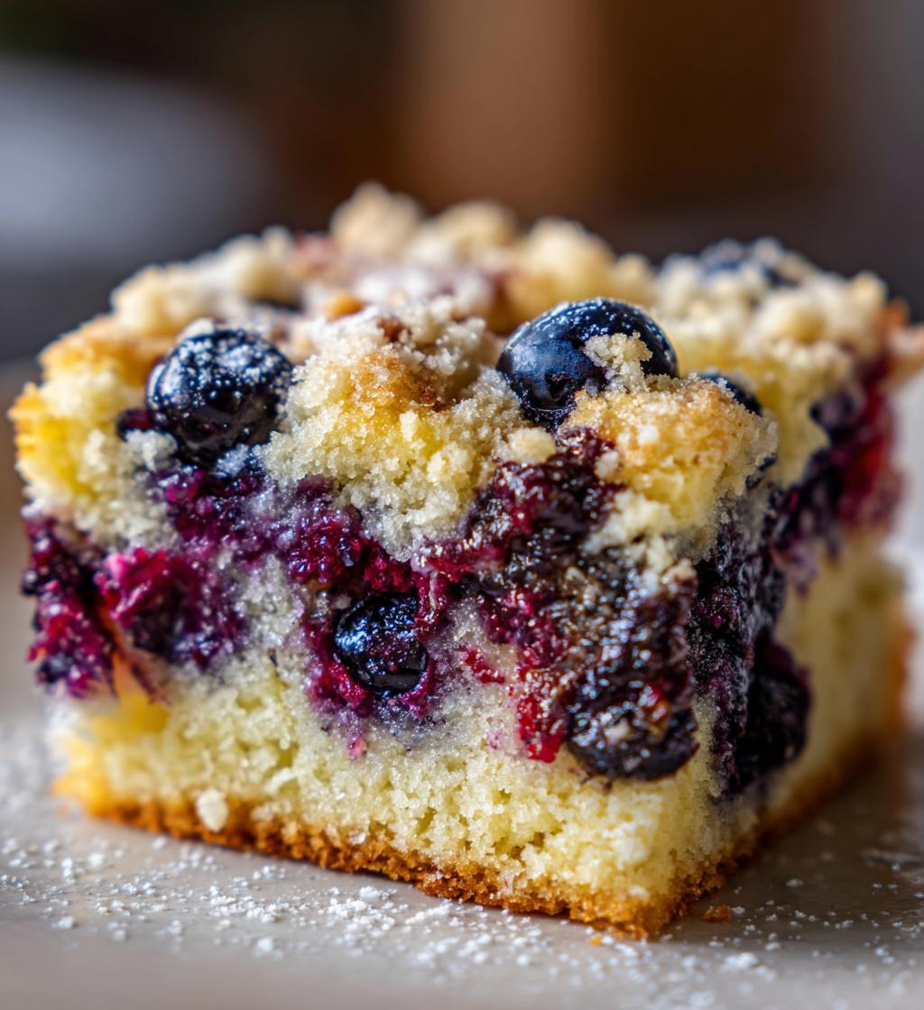 classic blueberry buckle recipe