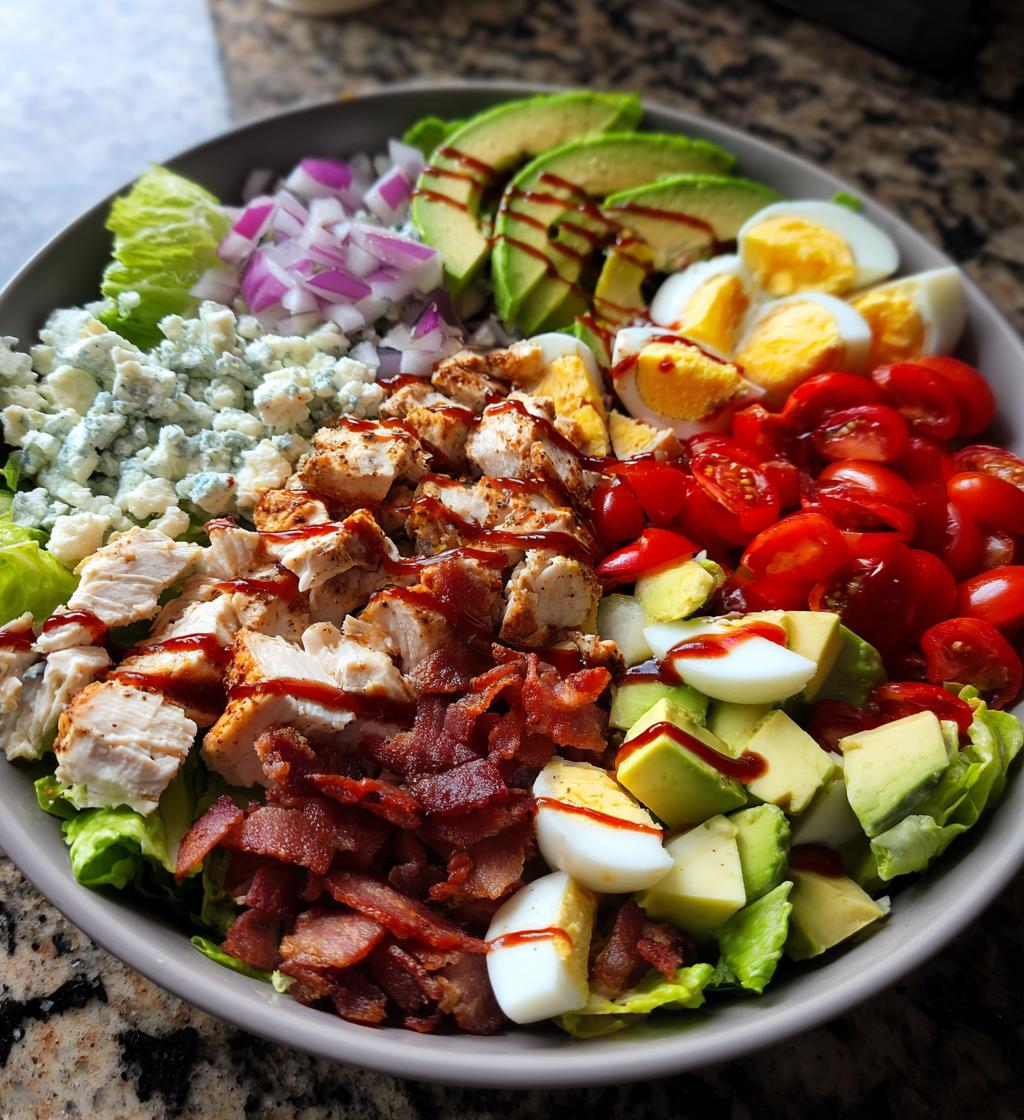 cobb salad - detail 1