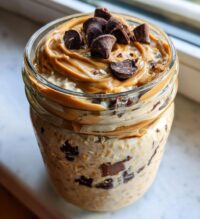 cookie dough overnight oats