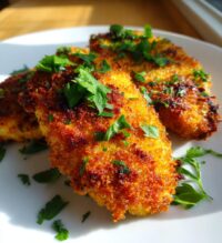 copycat longhorn parmesan crusted chicken