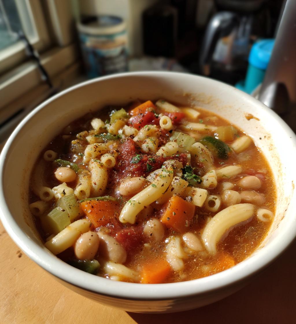 copycat olive garden pasta e fagioli - detail 1