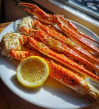 crab legs in oven