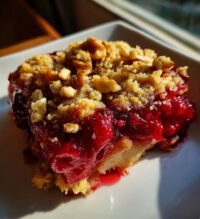 cranberry apple dump cake