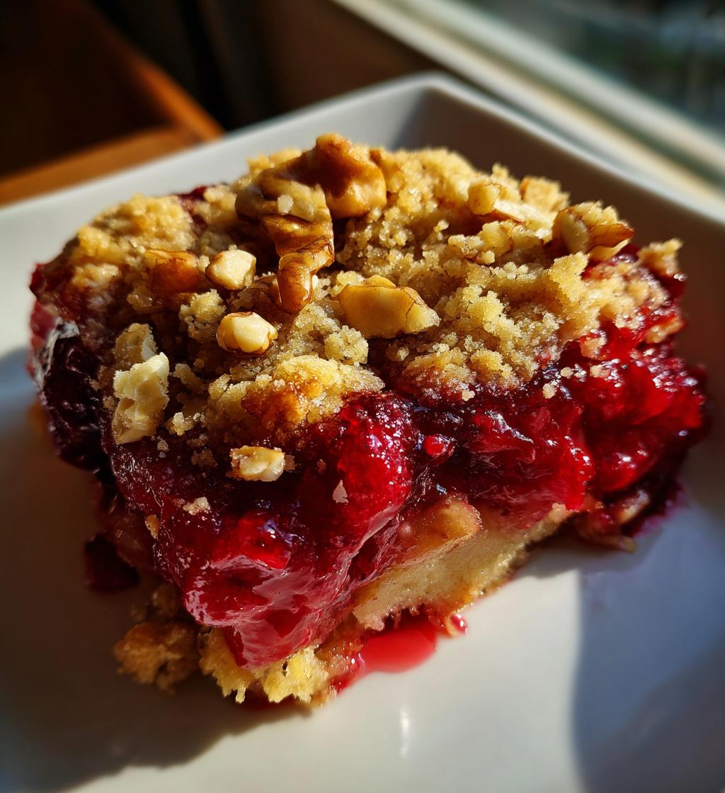 cranberry apple dump cake