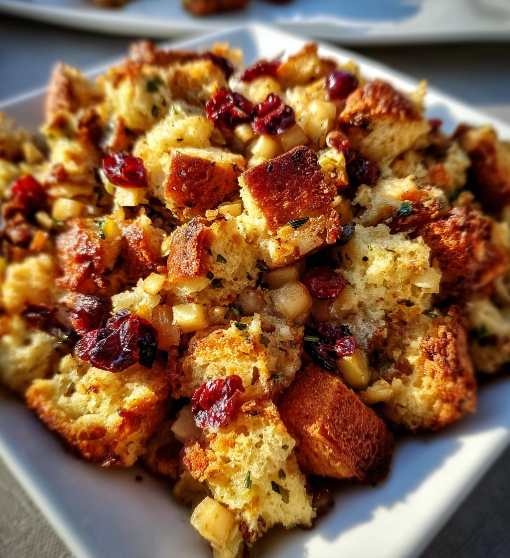cranberry apple stuffing